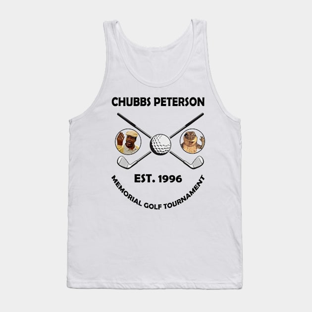 Chubbs Peterson Iconic Golf Tournament 1996 Tank Top by misuwaoda